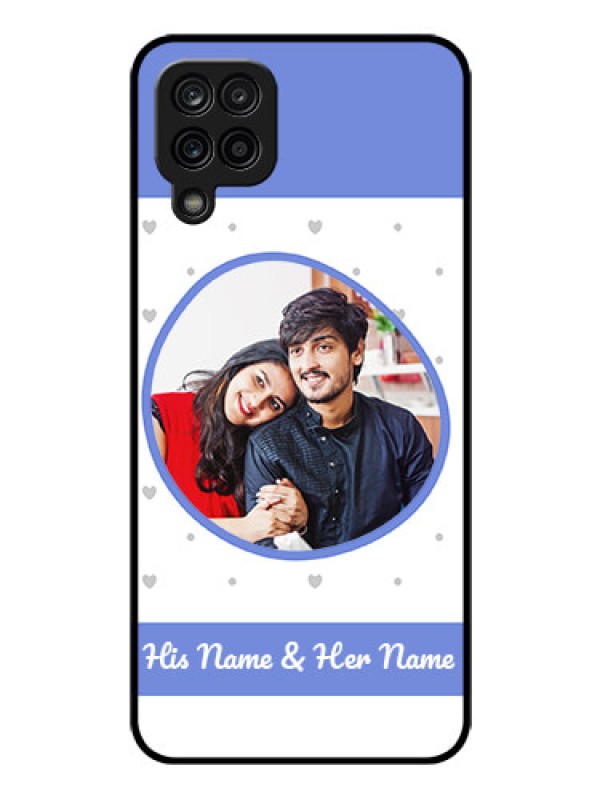 Custom Galaxy F12 Photo Printing on Glass Case - Premium Case Design
