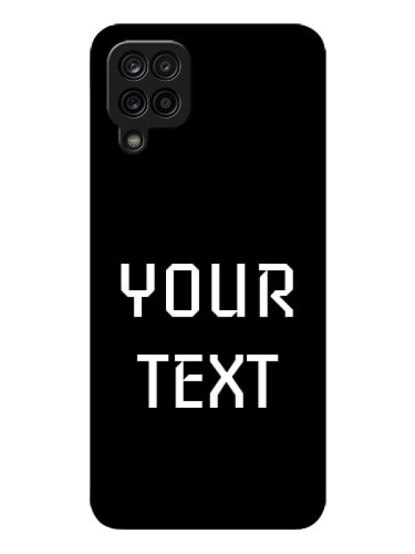 Custom Galaxy F12 Your Name on Glass Phone Case