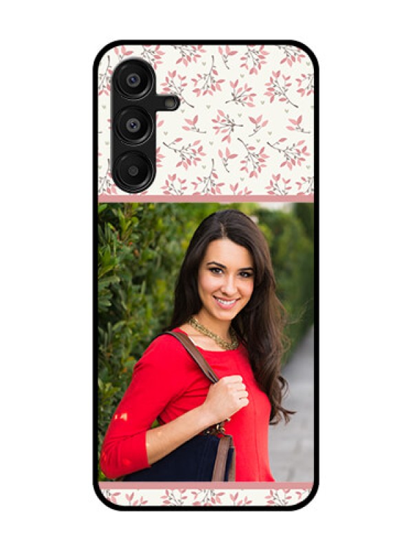 Custom Galaxy F16 5G Custom Glass Phone Case - Stunning Floral Design