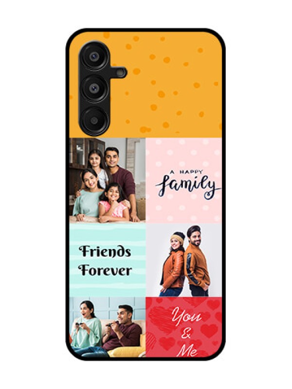 Custom Galaxy F16 5G Custom Glass Phone Case - Images With Quotes Design