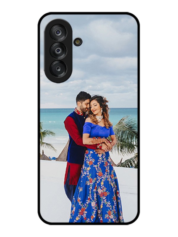 Custom Samsung Galaxy F17 5G Custom Glass Phone Case - Upload Full Picture Design