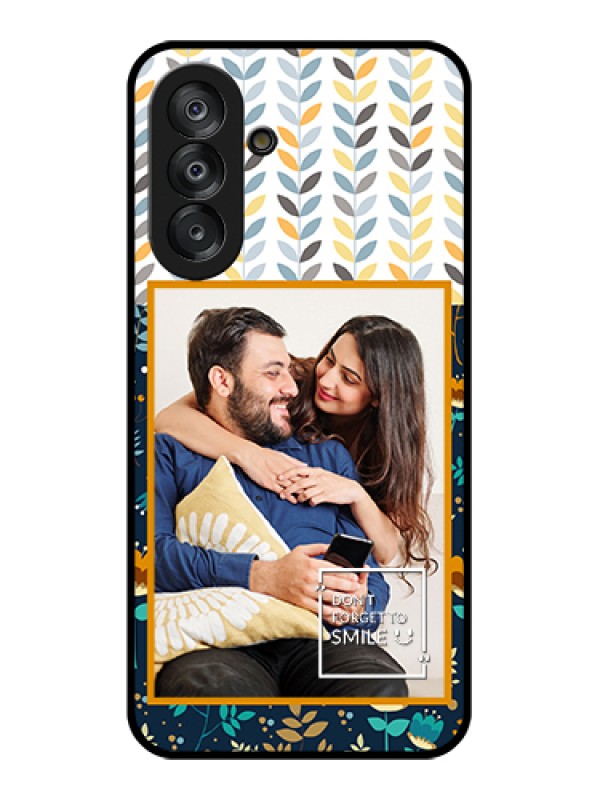 Custom Samsung Galaxy F17 5G Custom Glass Phone Case - Pattern Design