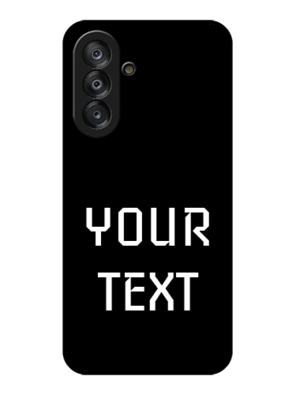 Custom Samsung Galaxy F17 5G Custom Glass Phone Case - Your Name Design
