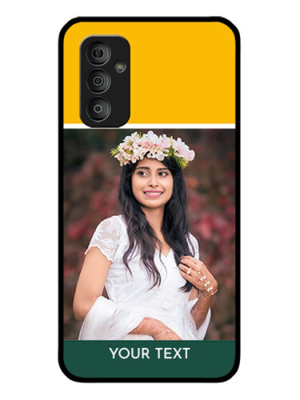 Custom Galaxy F23 5G Photo Printing on Glass Case - Love You Design