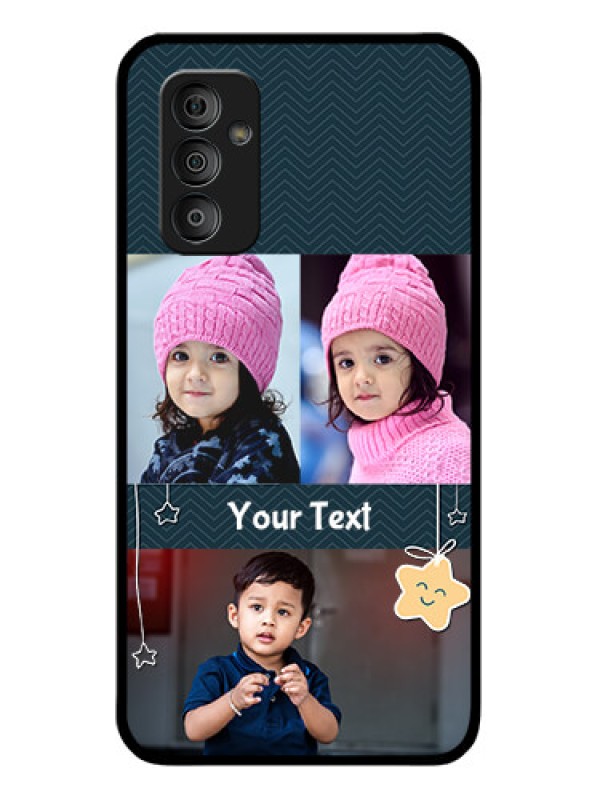 Custom Galaxy F23 5G Custom Glass Mobile Case - Hanging Stars Design