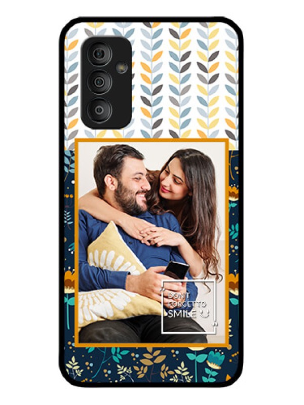 Custom Galaxy F23 5G Custom Glass Mobile Case - Pattern Design