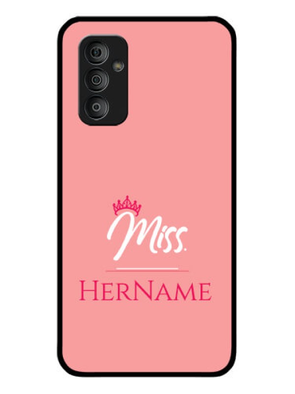 Custom Galaxy F23 5G Custom Glass Phone Case Mrs with Name