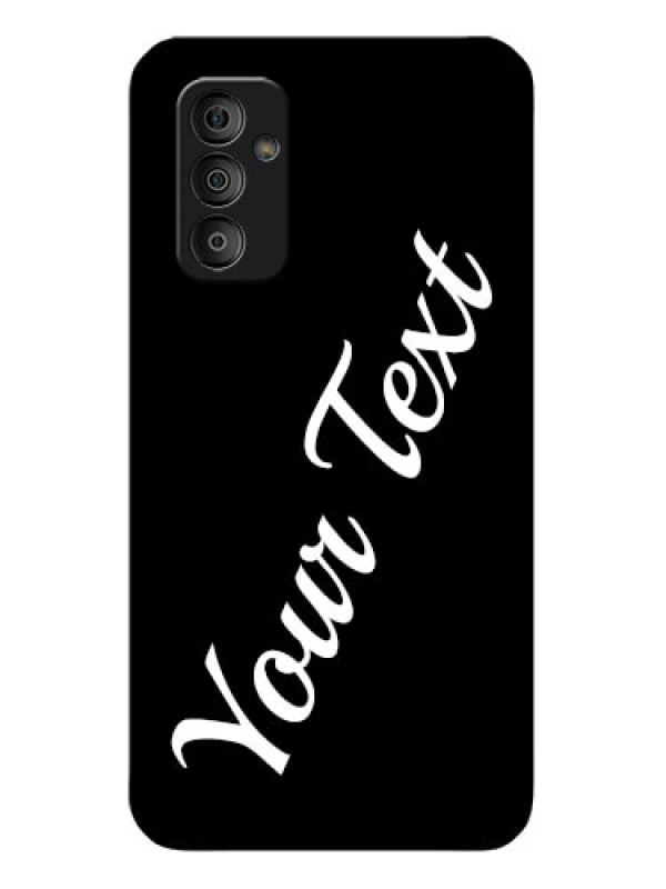 Custom Galaxy F23 5G Custom Glass Mobile Cover with Your Name