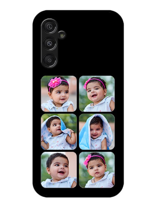 Custom Galaxy F34 5G Custom Glass Phone Case - Multiple Pictures Design