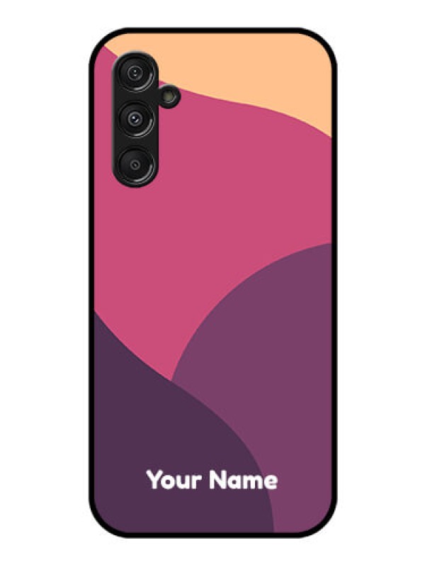 Custom Galaxy F34 5G Custom Glass Phone Case - Mixed Multi - Colour Abstract Art Design