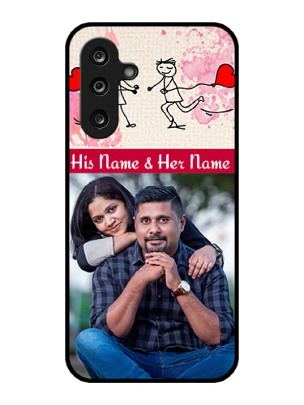 Custom Samsung Galaxy F36 5G Custom Glass Phone Case - You And Me Case Design