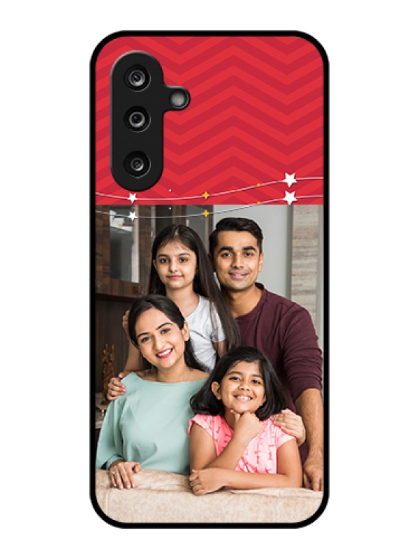 Custom Samsung Galaxy F36 5G Custom Glass Phone Case - Happy Family Design