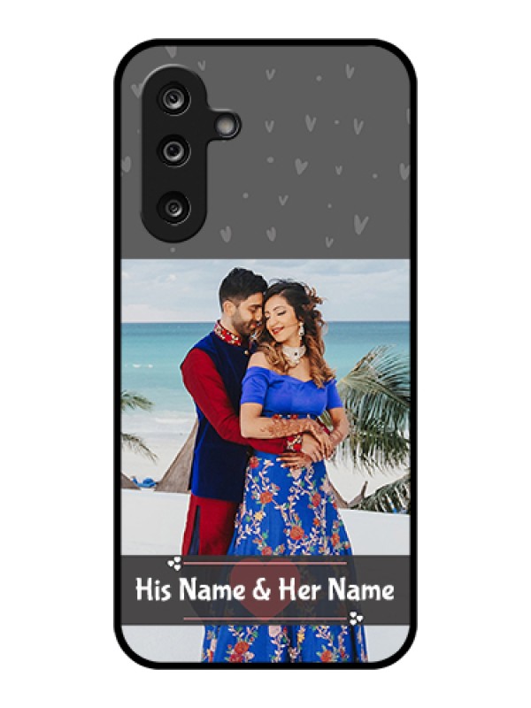 Custom Samsung Galaxy F36 5G Custom Glass Phone Case - Buy Love Design With Photo Online