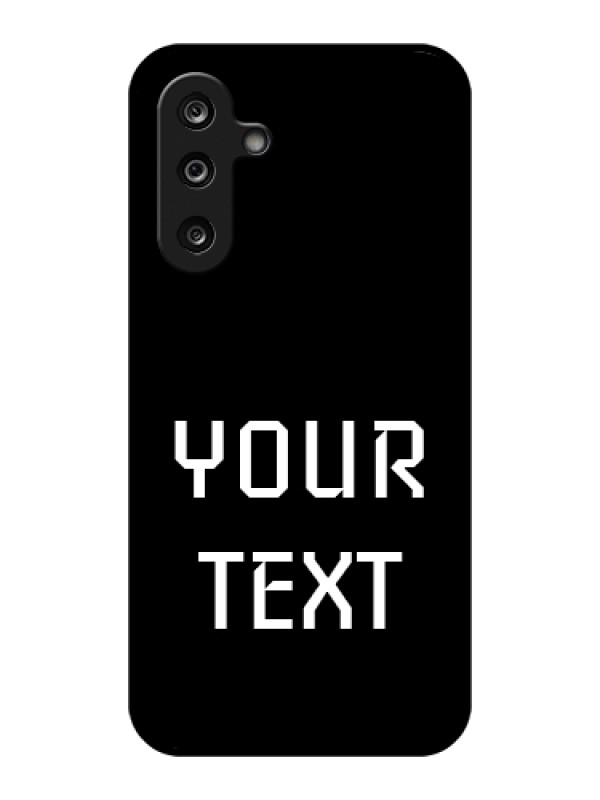Custom Samsung Galaxy F36 5G Custom Glass Phone Case - Your Name Design