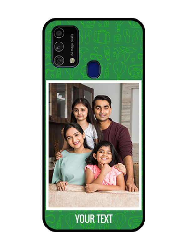 Custom Galaxy F41 Personalized Glass Phone Case  - Picture Upload Design