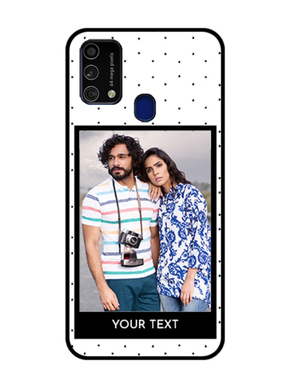 Custom Galaxy F41 Photo Printing on Glass Case  - Premium Design