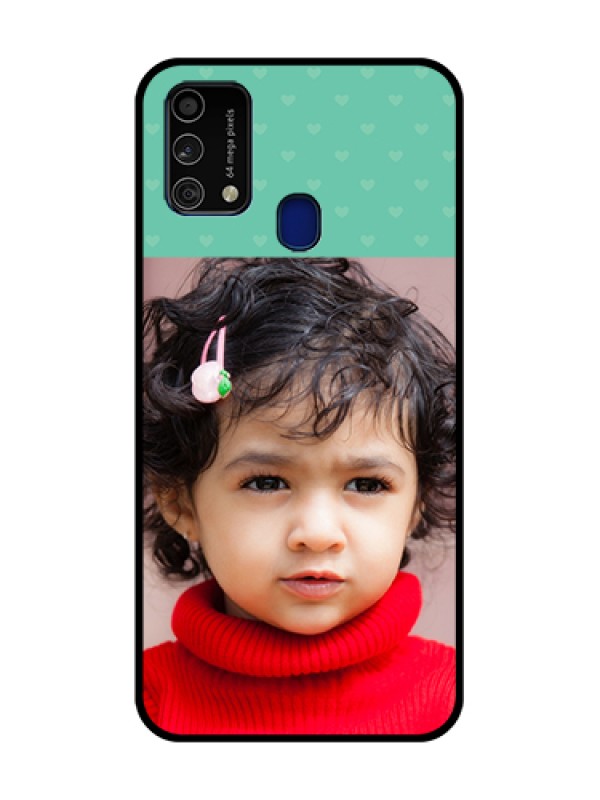 Custom Galaxy F41 Custom Glass Phone Case  - Lovers Picture Design