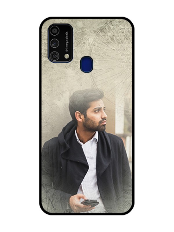 Custom Galaxy F41 Custom Glass Phone Case  - with vintage design