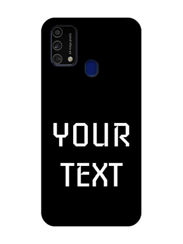 Custom Galaxy F41 Your Name on Glass Phone Case