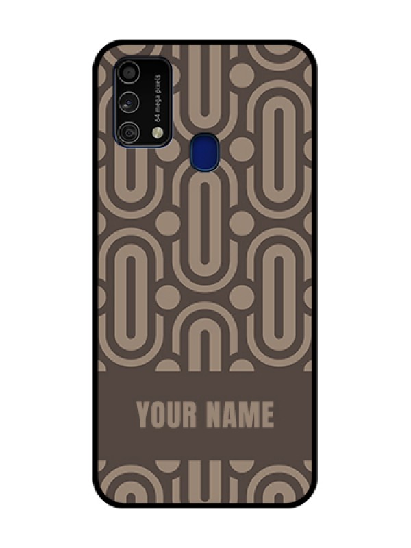 Custom Galaxy F41 Custom Glass Phone Case - Captivating Zero Pattern Design