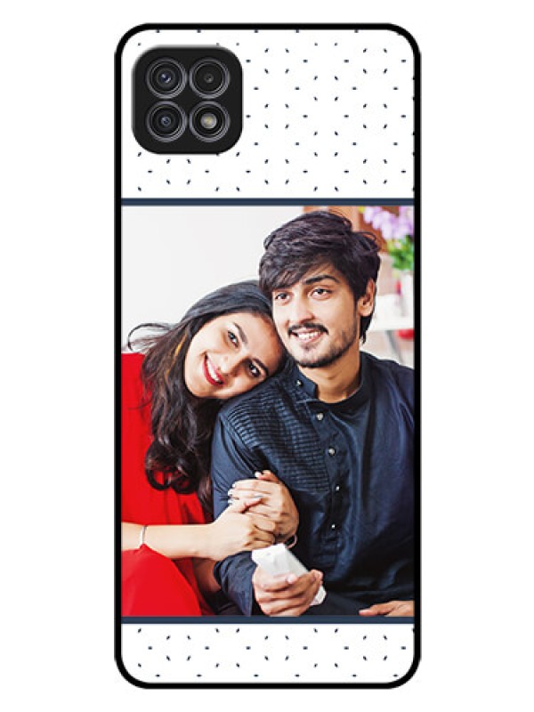 Custom Galaxy F42 5G Personalized Glass Phone Case  - Premium Dot Design