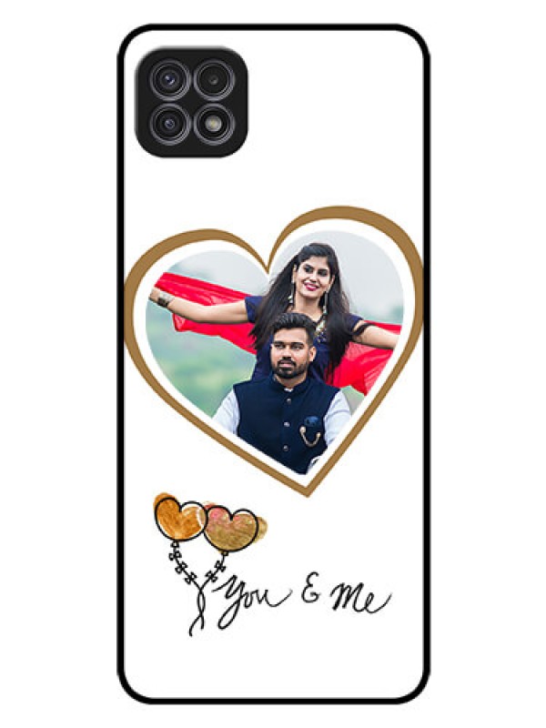 Custom Galaxy F42 5G Custom Glass Mobile Case  - You & Me Design