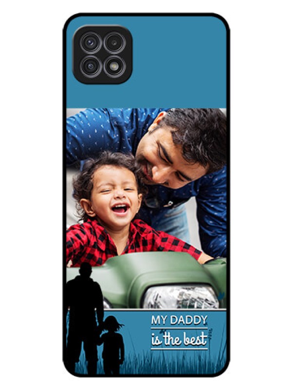 Custom Galaxy F42 5G Custom Glass Mobile Case  - Best dad design 