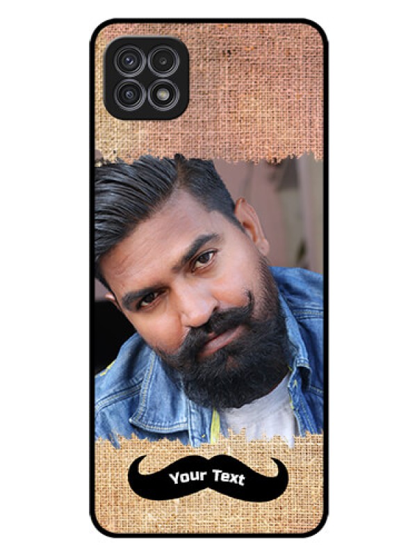 Custom Galaxy F42 5G Personalized Glass Phone Case  - with Texture Design