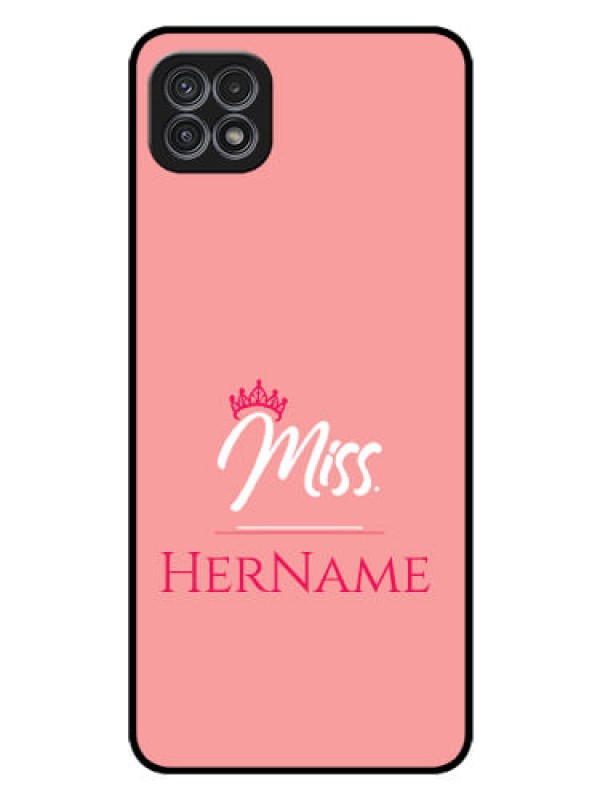 Custom Galaxy F42 5G Custom Glass Phone Case Mrs with Name