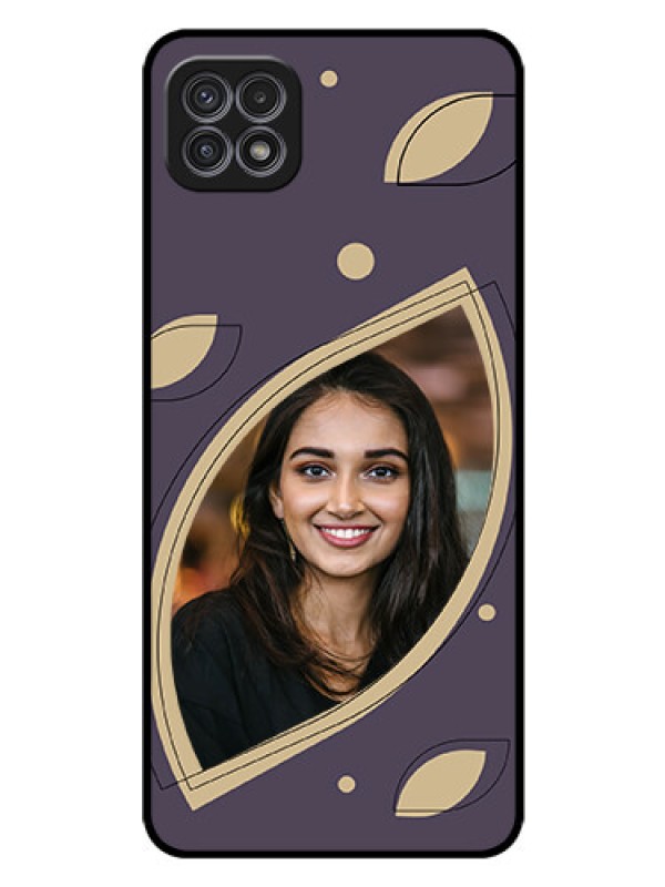 Custom Galaxy F42 5G Custom Glass Mobile Case - Falling Leaf Design