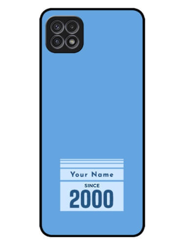 Custom Galaxy F42 5G Custom Glass Mobile Case - Custom Year of birth Design