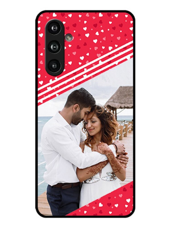Custom Samsung Galaxy F54 5G Custom Glass Phone Case - Valentines Gift Design