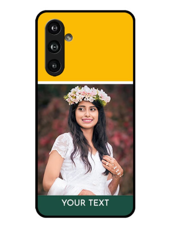 Custom Samsung Galaxy F54 5G Custom Glass Phone Case - Love You Design