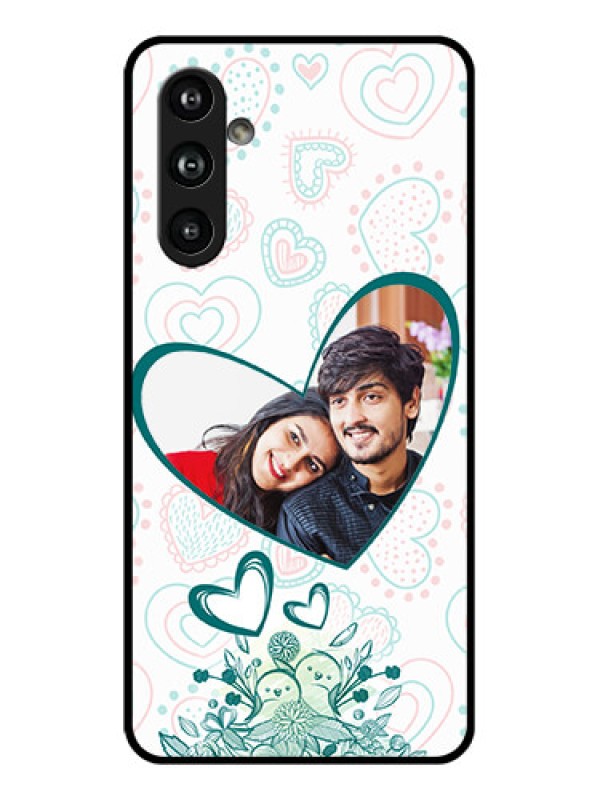 Custom Samsung Galaxy F54 5G Custom Glass Phone Case - Premium Couple Design