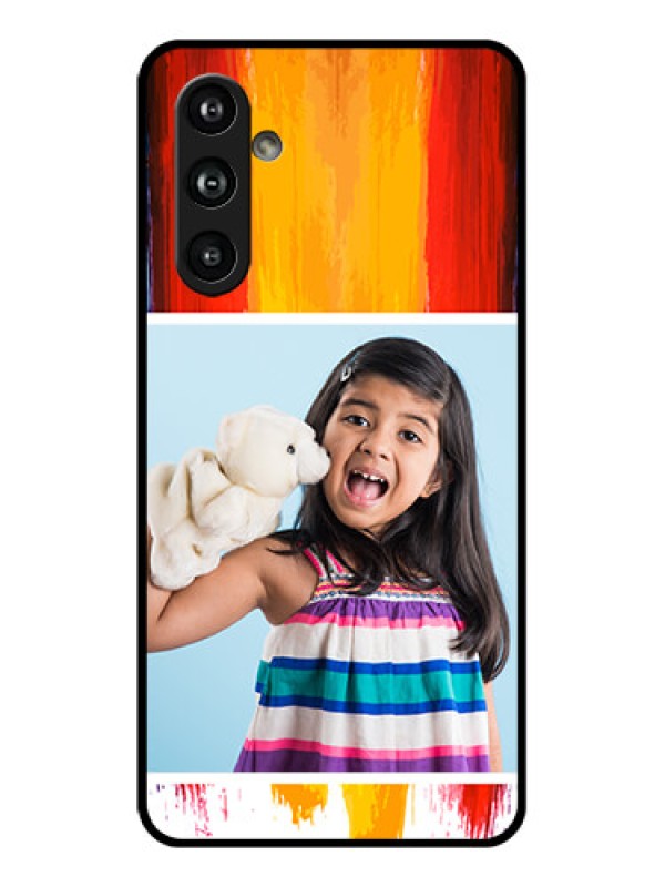 Custom Samsung Galaxy F54 5G Custom Glass Phone Case - Multi Color Design