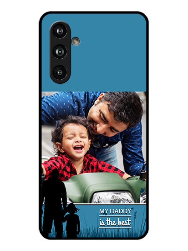 Custom Samsung Galaxy F54 5G Custom Glass Phone Case - Best Dad Design