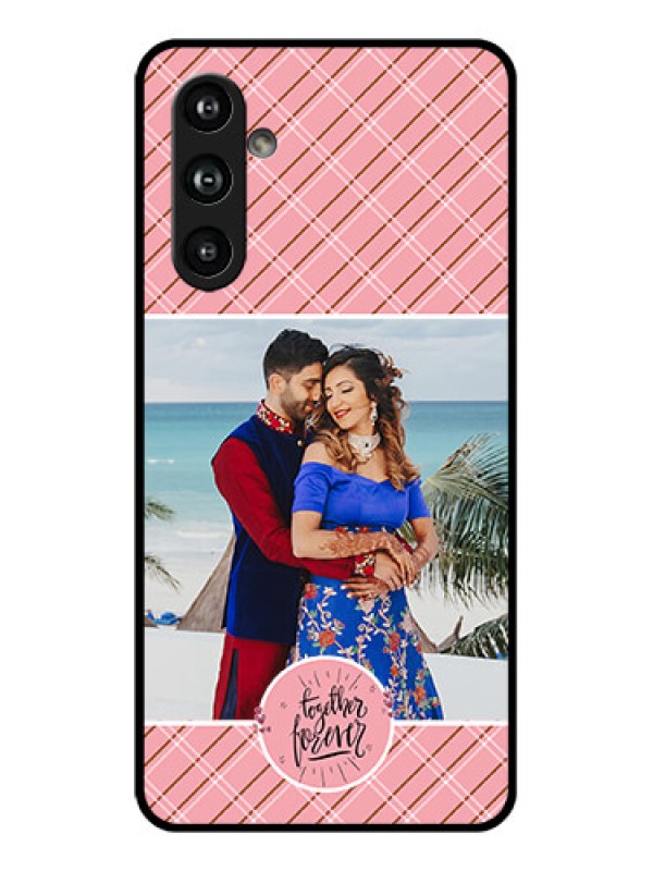 Custom Samsung Galaxy F54 5G Custom Glass Phone Case - Together Forever Design