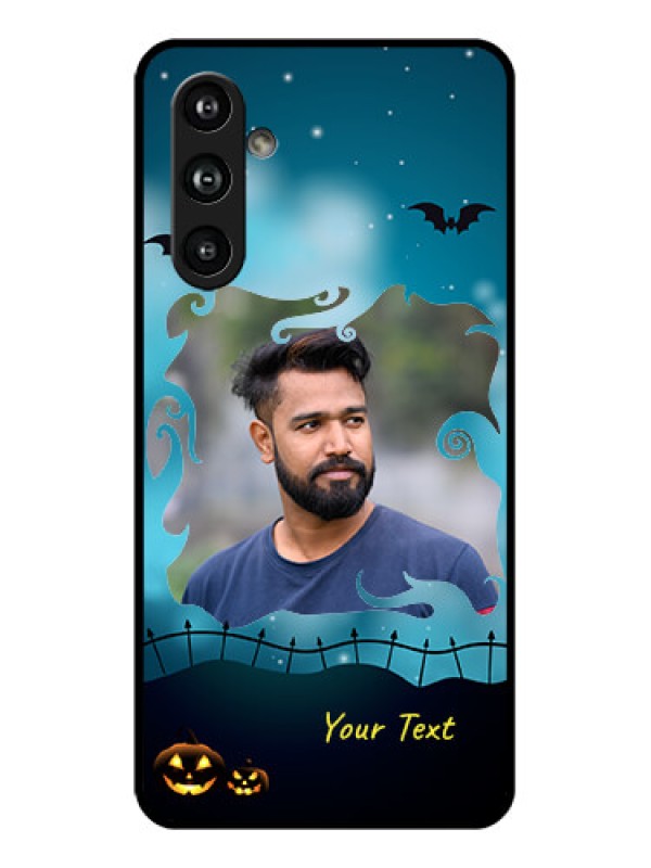 Custom Samsung Galaxy F54 5G Custom Glass Phone Case - Halloween Frame Design
