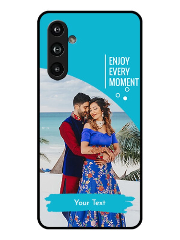 Custom Samsung Galaxy F54 5G Custom Glass Phone Case - Happy Moment Design