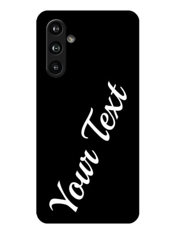 Custom Samsung Galaxy F54 5G Custom Glass Phone Case - With Your Name Design