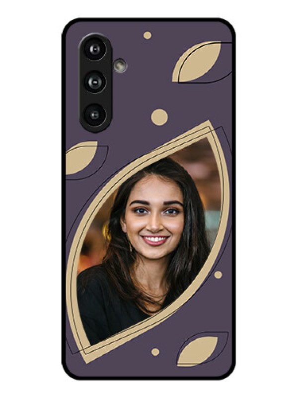 Custom Samsung Galaxy F54 5G Custom Glass Phone Case - Falling Leaf Design