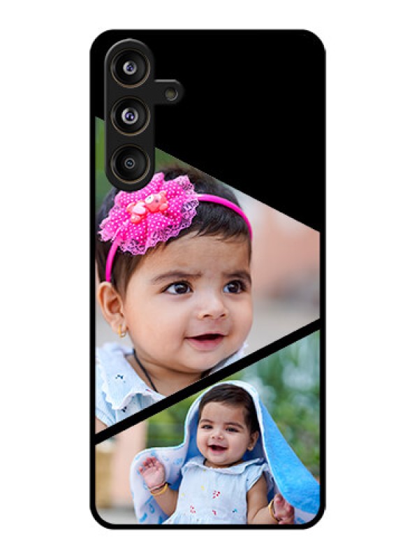 Custom Samsung Galaxy F55 5G Custom Glass Phone CaseSemi Cut Design