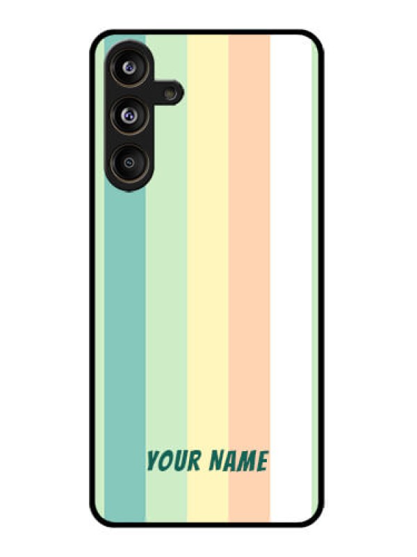 Custom Samsung Galaxy F55 5G Custom Glass Phone CaseMulti - Colour Stripes Design