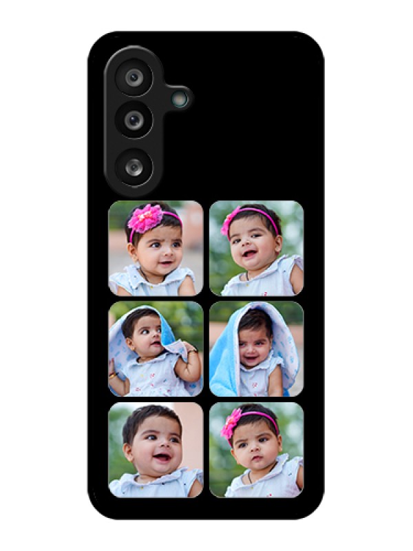 Custom Samsung Galaxy F56 5G Custom Glass Phone Case - Multiple Pictures Design