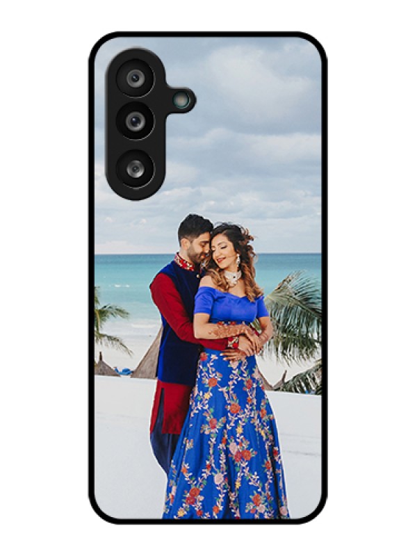 Custom Samsung Galaxy F56 5G Custom Glass Phone Case - Upload Full Picture Design