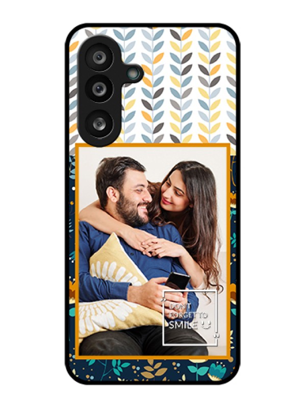 Custom Samsung Galaxy F56 5G Custom Glass Phone Case - Pattern Design