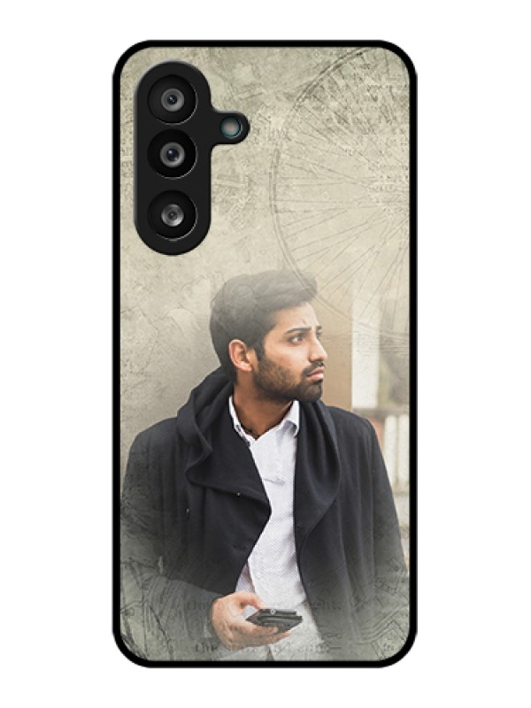 Custom Samsung Galaxy F56 5G Custom Glass Phone Case - With Vintage Design