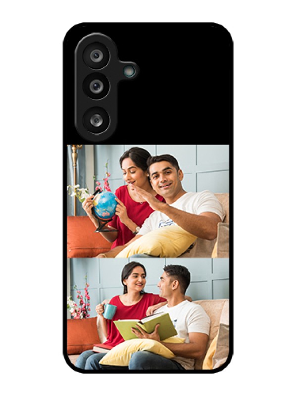 Custom Samsung Galaxy F56 5G Custom Glass Phone Case - 2 Images Design