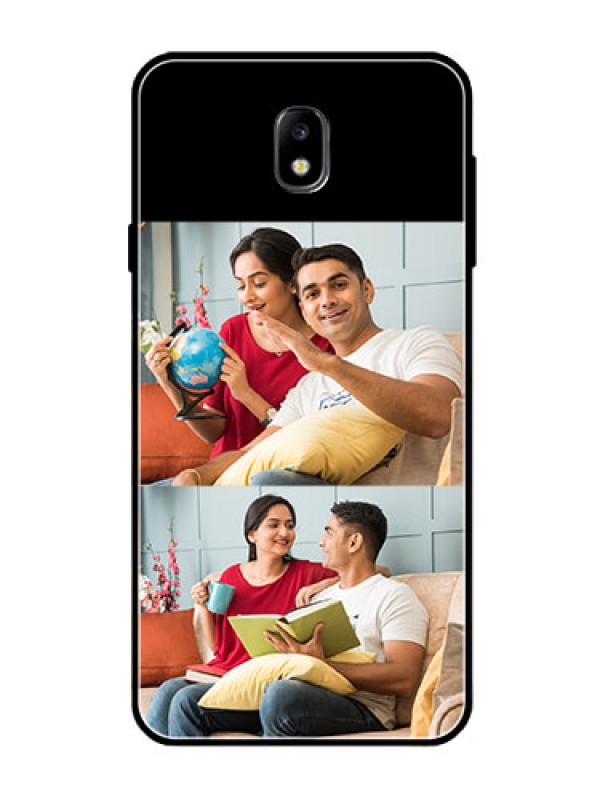 Custom Galaxy J7 Pro 2 Images on Glass Phone Cover