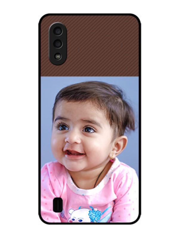 Custom Galaxy M01 Custom Glass Mobile Case - Elegant Case Design